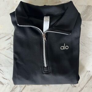ALO Yoga Black Zip-Up Jacket